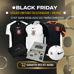 (COMPRE 1 LEVE 3) CAMISA NIKE CORINTHIANS OFICIAL 2025/26 TORCEDOR - EDIÇÃO LIMITADA COLECIONADOR + BRINDE